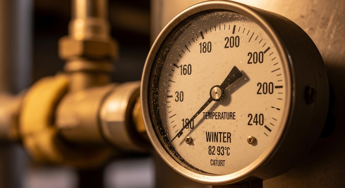 보일러 겨울 적정 온수 온도