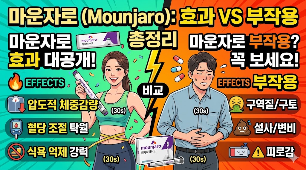 마운자로 효과와 부작용