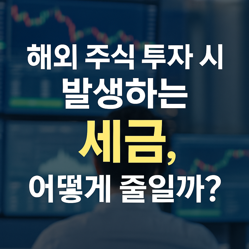 해외 주식 투자 세금