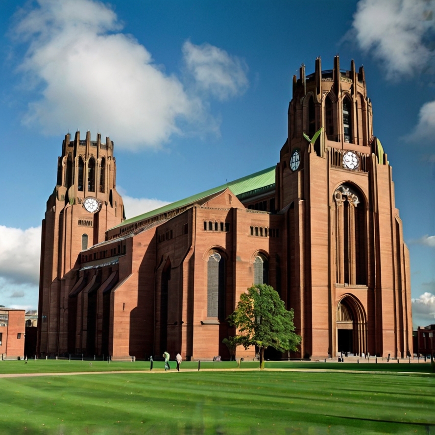 리버풀 명소 리버풀 대성당 이미지