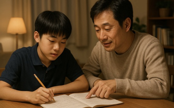 부모님이 함께 체크