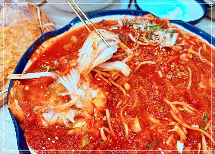 가볼만한 곳, 강릉, 세인트존스 호텔 맛집 우동 사리, 매콤 새우, 오징어, 전복찜