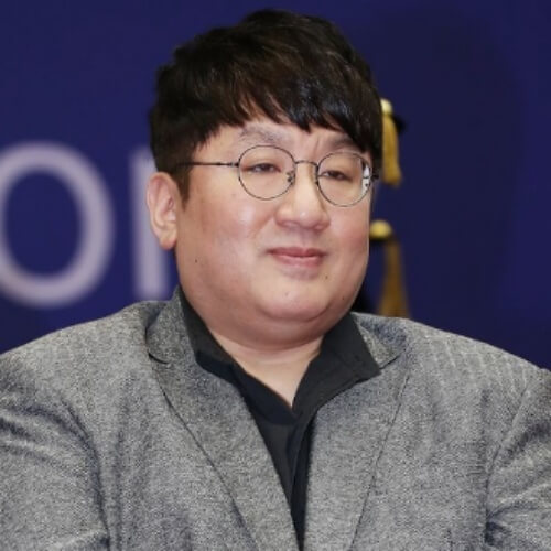 방시혁 앞모습