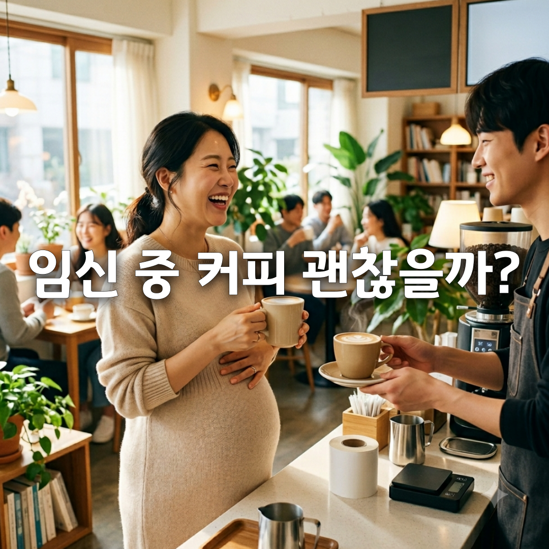 ☕ 임신 초기 커피 마셔도 될까 카페인 안전 기준 총정리