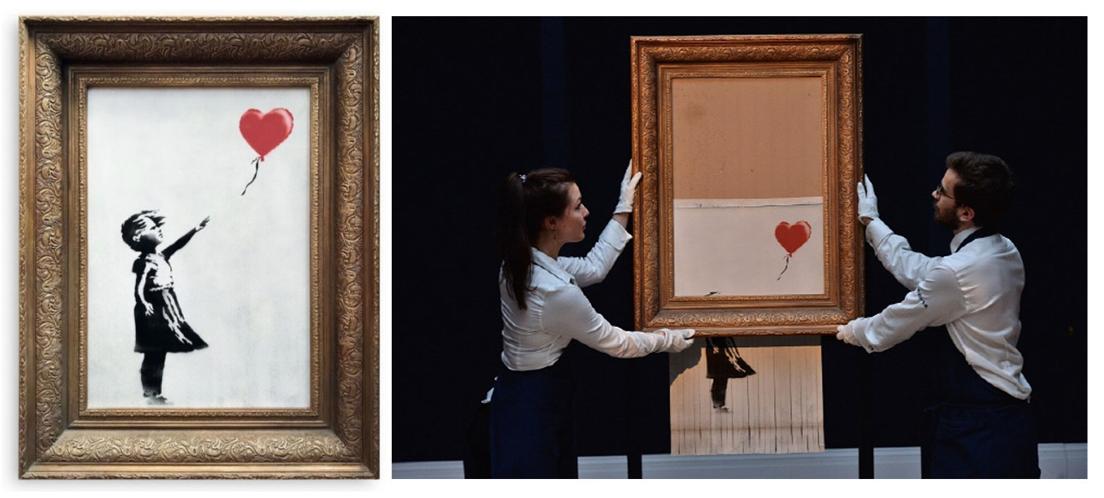 파쇄 퍼포먼스 이미지