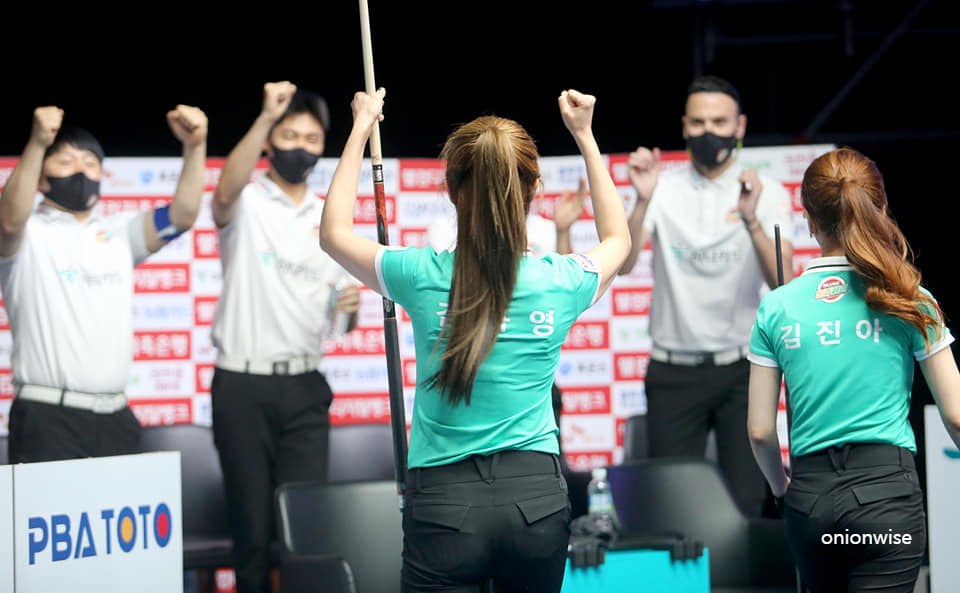 PBA팀리그 하나카드 당구팀 소속 선수