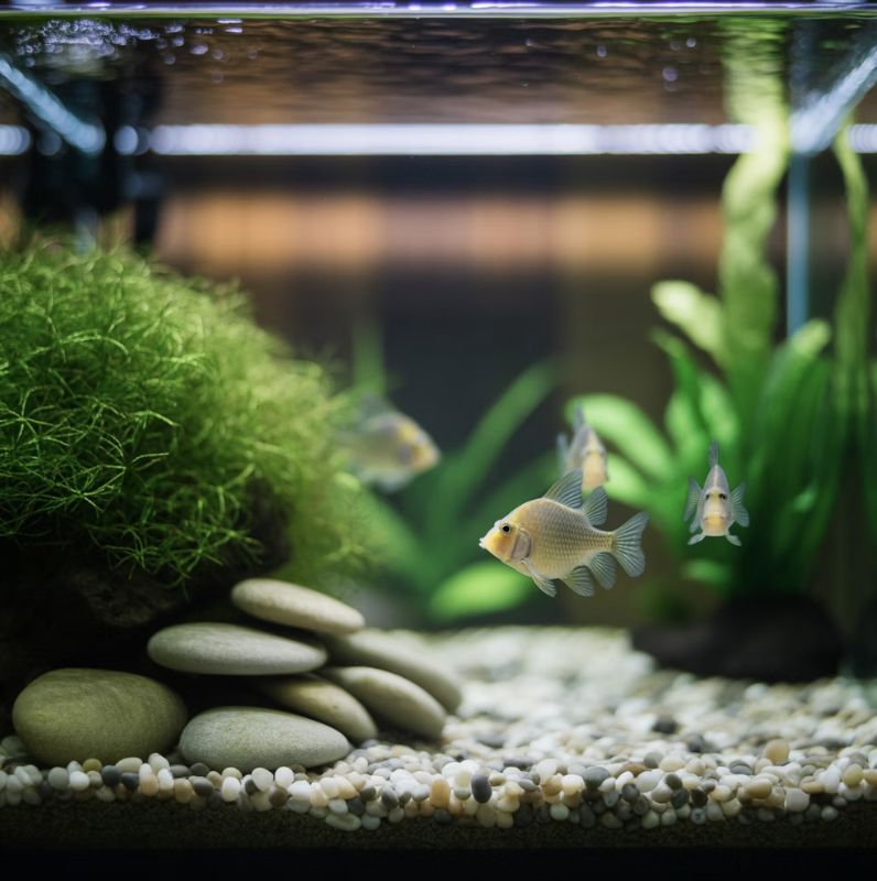 어항 - '하늘'을 나는 작은 요정들의 놀이터