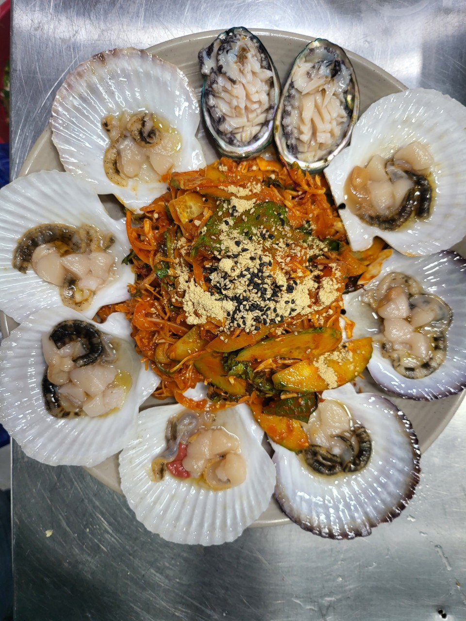 묵호항 동해가리비