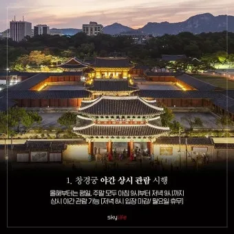 창경궁 야간개장 물빛연화 창경궁 야간개장 인터넷예매 예매 요령_9