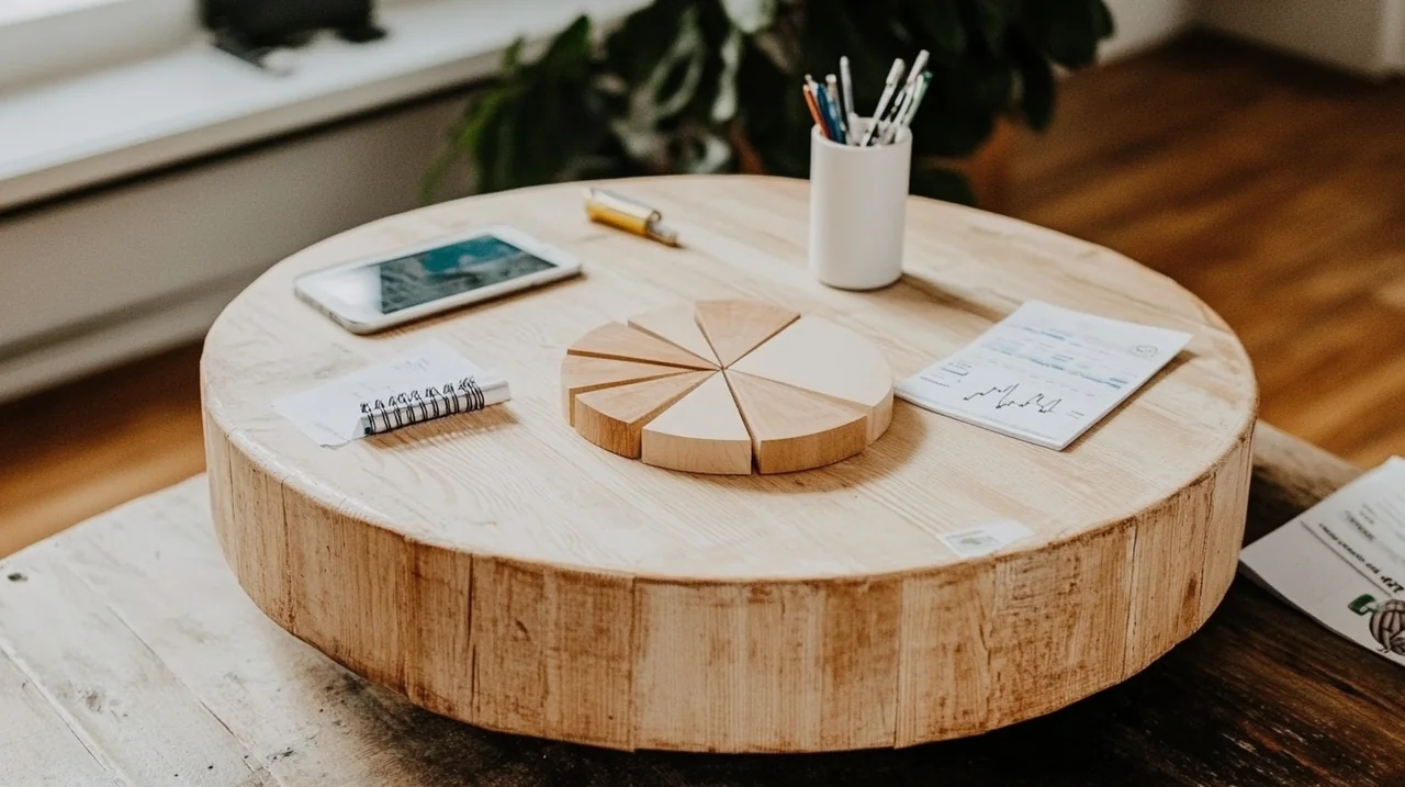 코어 인덱스 ETF와 테마형, 레버리지 ETF로 구성된 다양한 ETF 변동성 비교 포트폴리오, 전략적 자산 배분과 리스크 분산에 최적화된 시각 자료