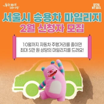 서울시 승용차 마일리지