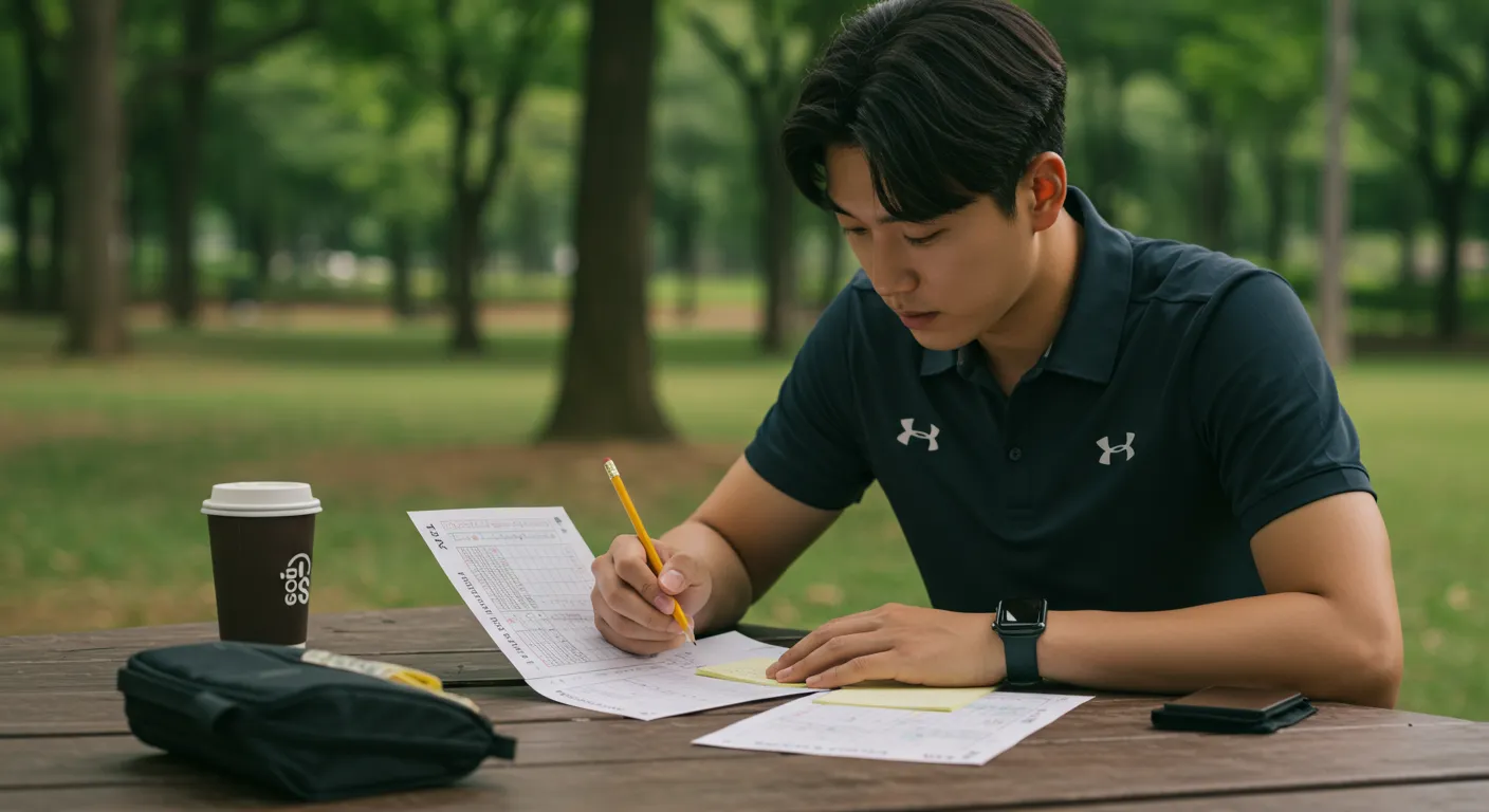 📝 스코어 기록 & 복기