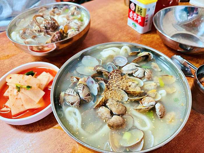 충남 태안 맛집 바지락칼국수
