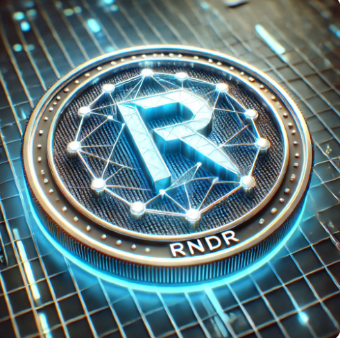 렌더 토큰 코인 사진