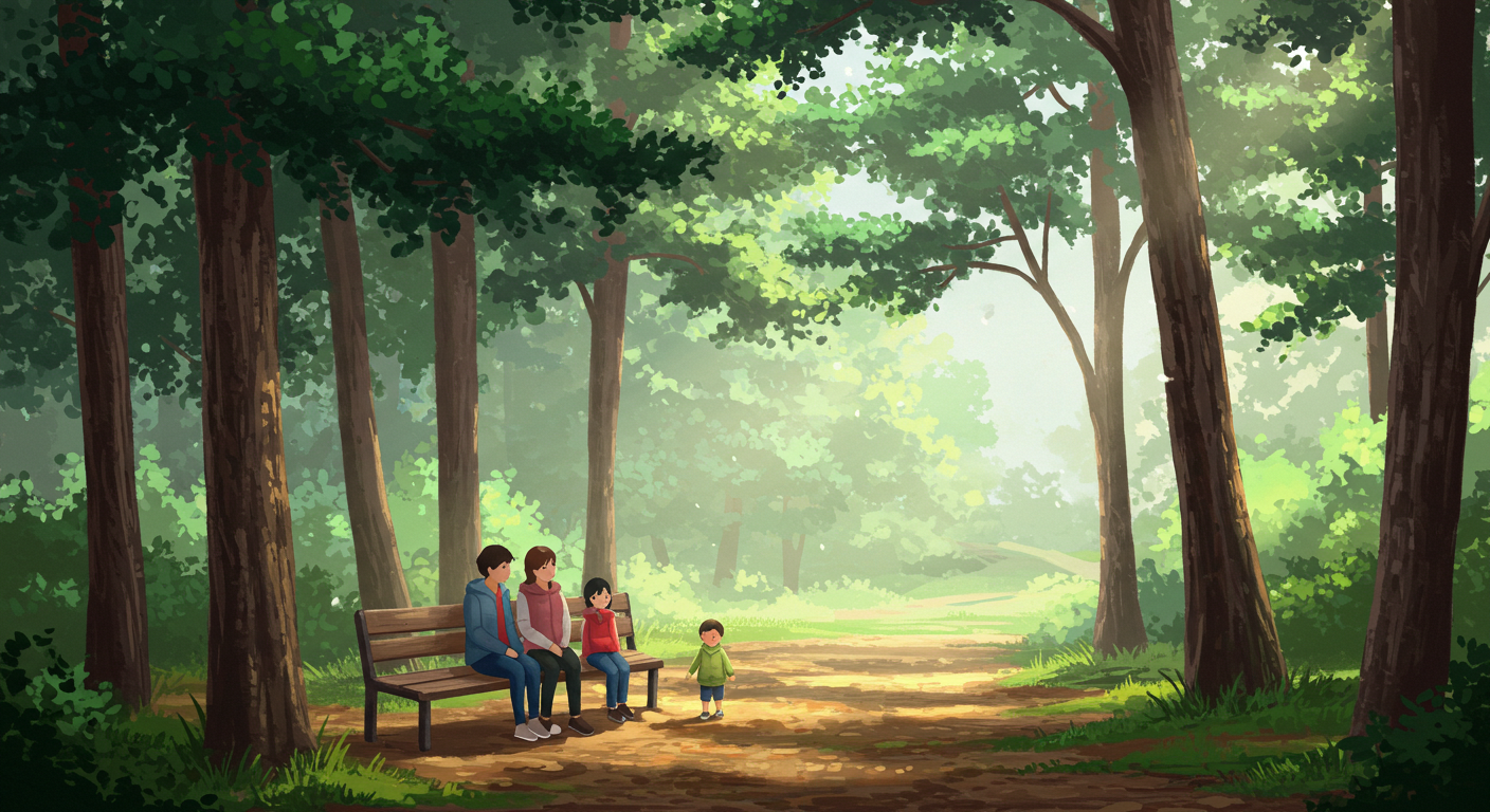 부산 숲속 산책길에서 느낀 힐링 하루