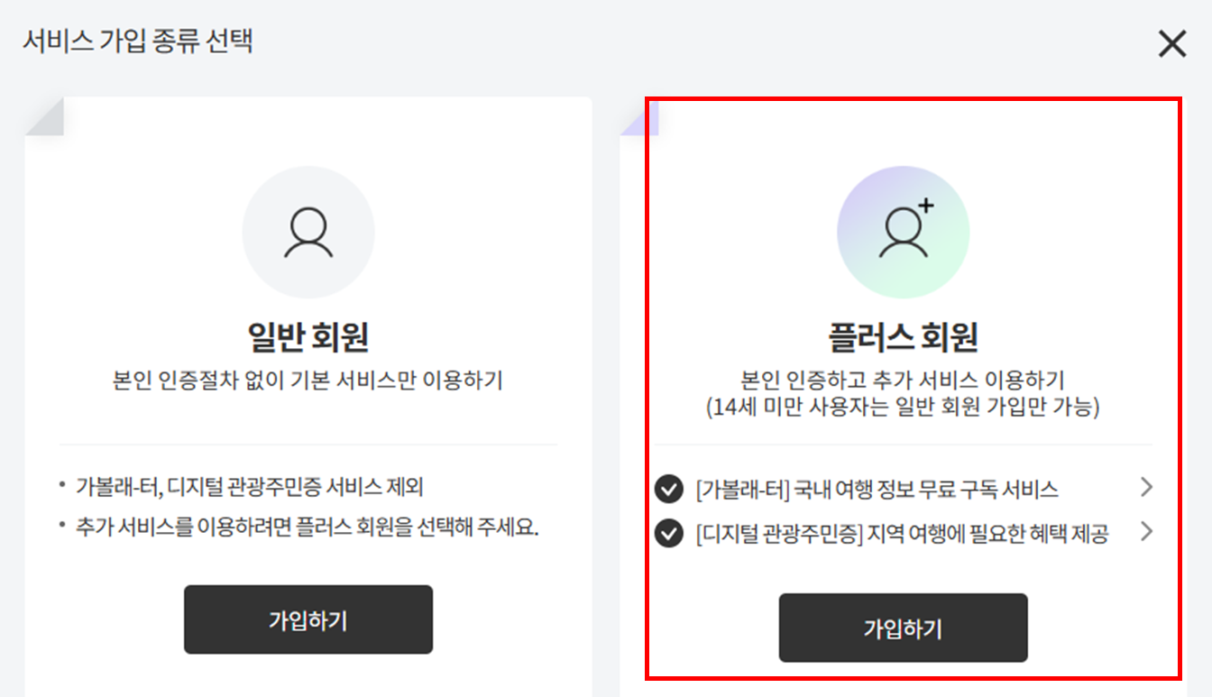 디지털 관광주민증 발급방법