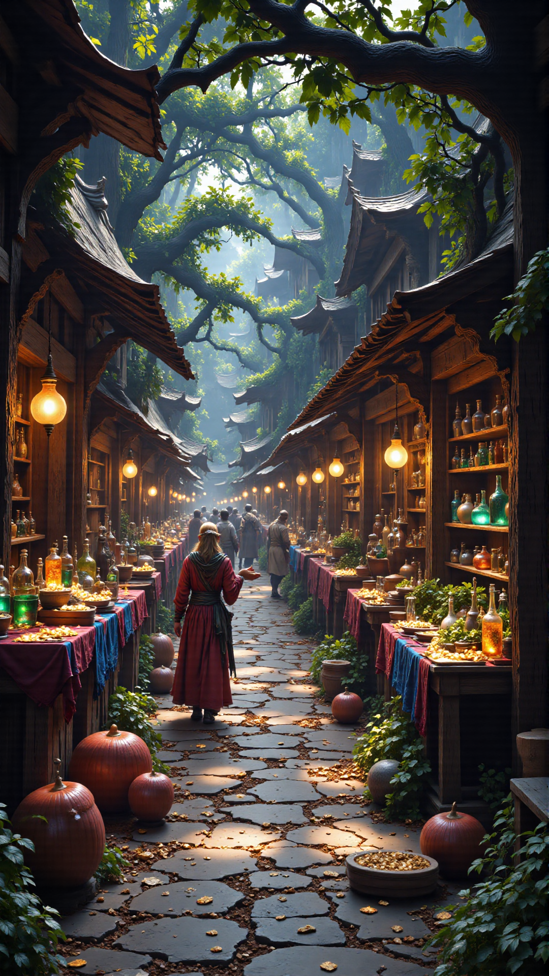 판타지세상의 시장