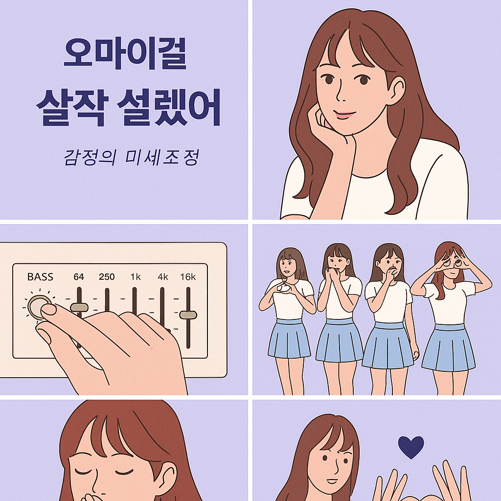오마이걸 ‘살짝 설렜어’, 감정의 미세조정