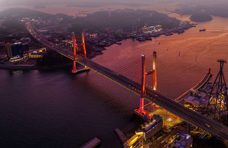 여수 케이블카 야경