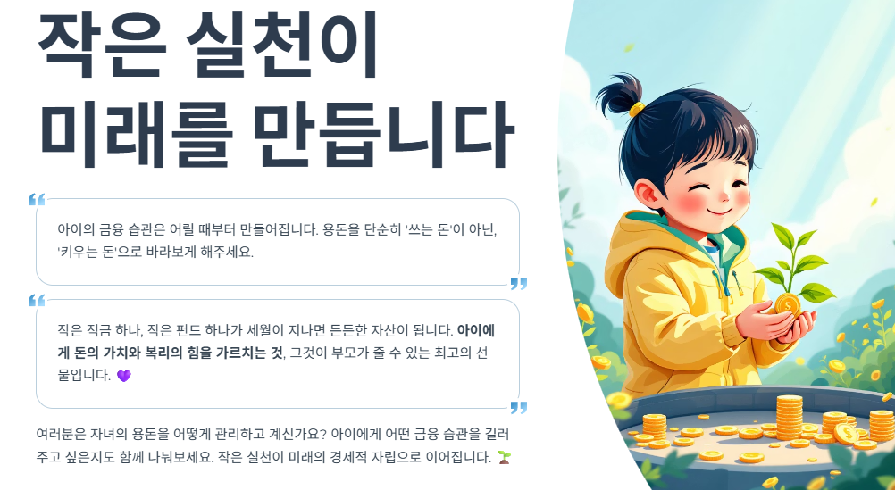 작은 실천이미래를 만듭니다