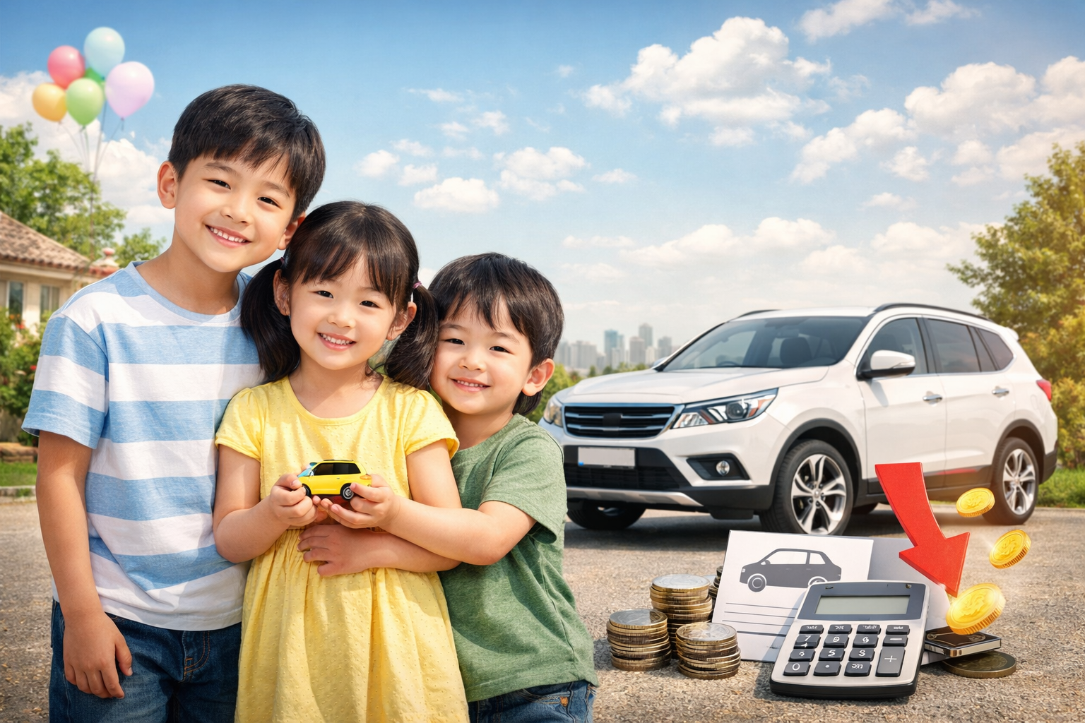 다자녀가구 자동차 취득세 감면 총정리｜신청방법&middot;조건&middot;필요서류까지 관련 사진