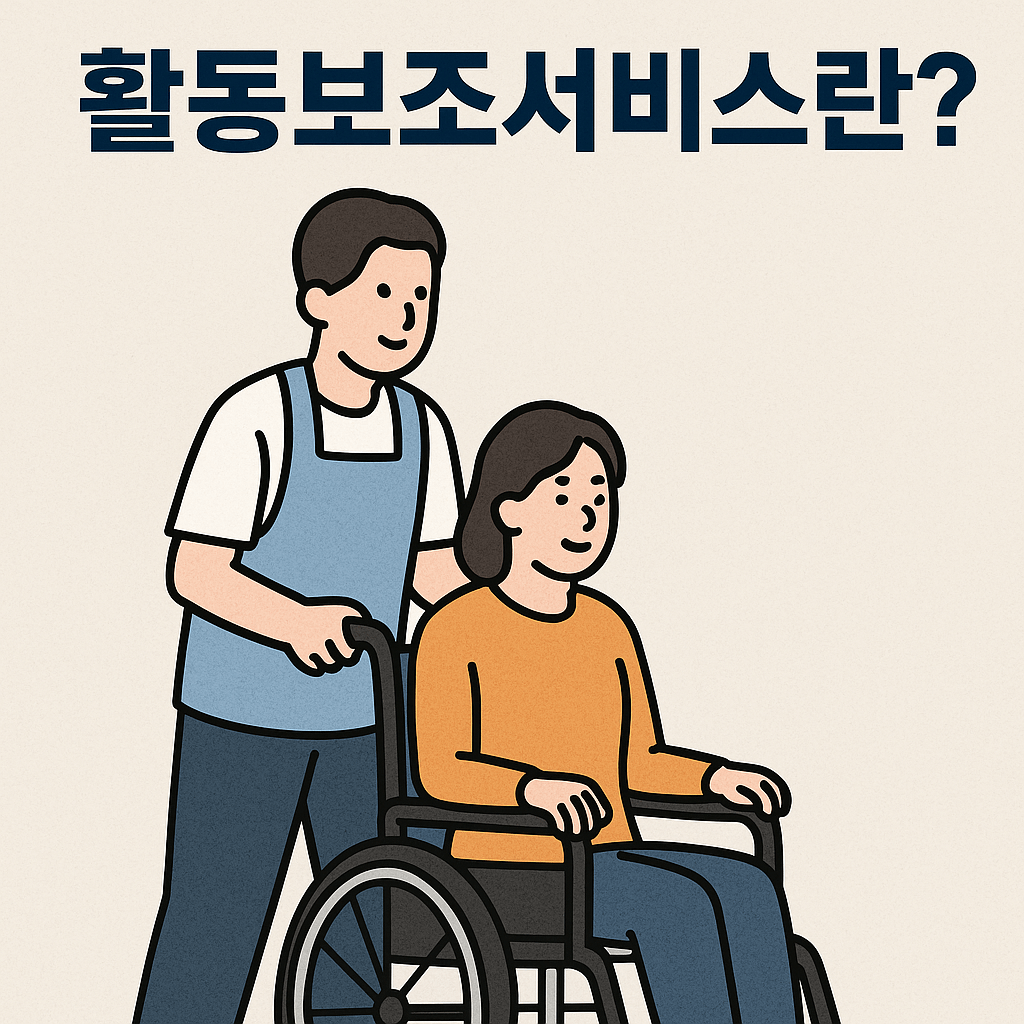 활동보조서비스란