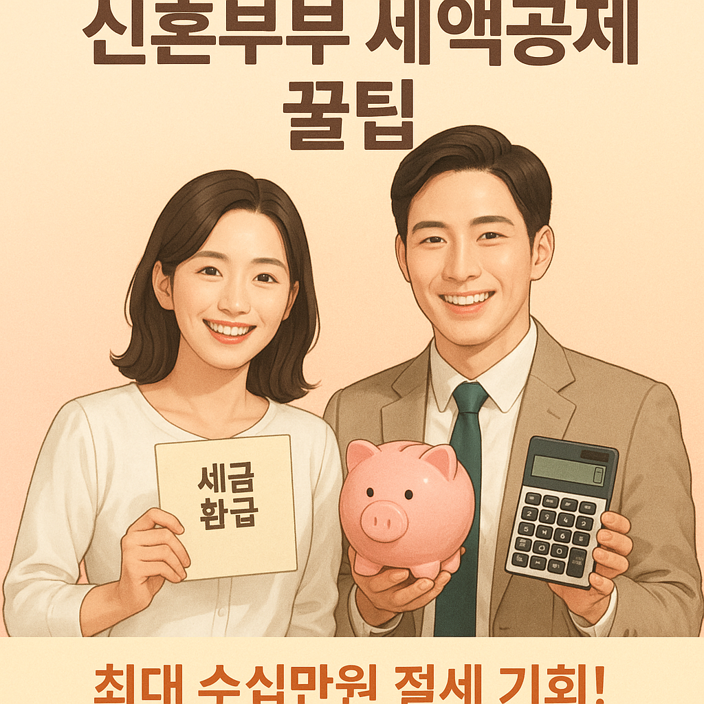 신혼부부 세액공제 꿀팁 이미지