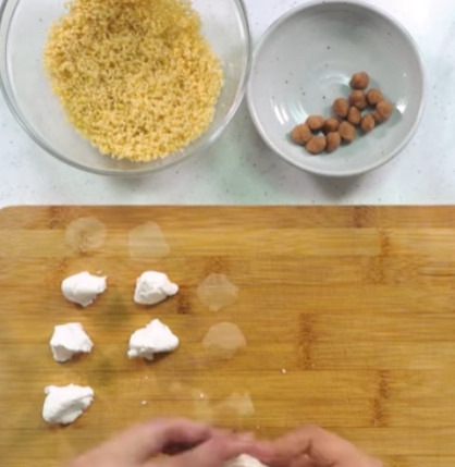 한국의 떡 종류 잣구리-만들기