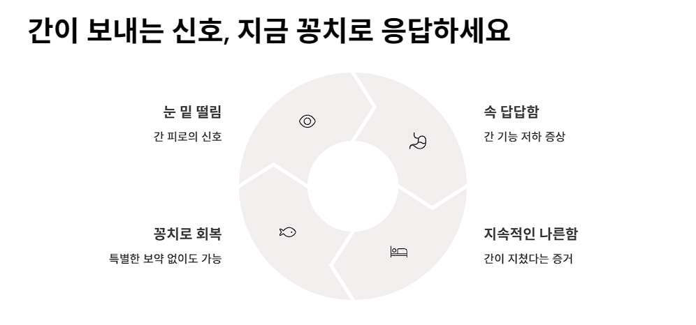 간이 보내는 신호, 지금 꽁치로 응답하세요