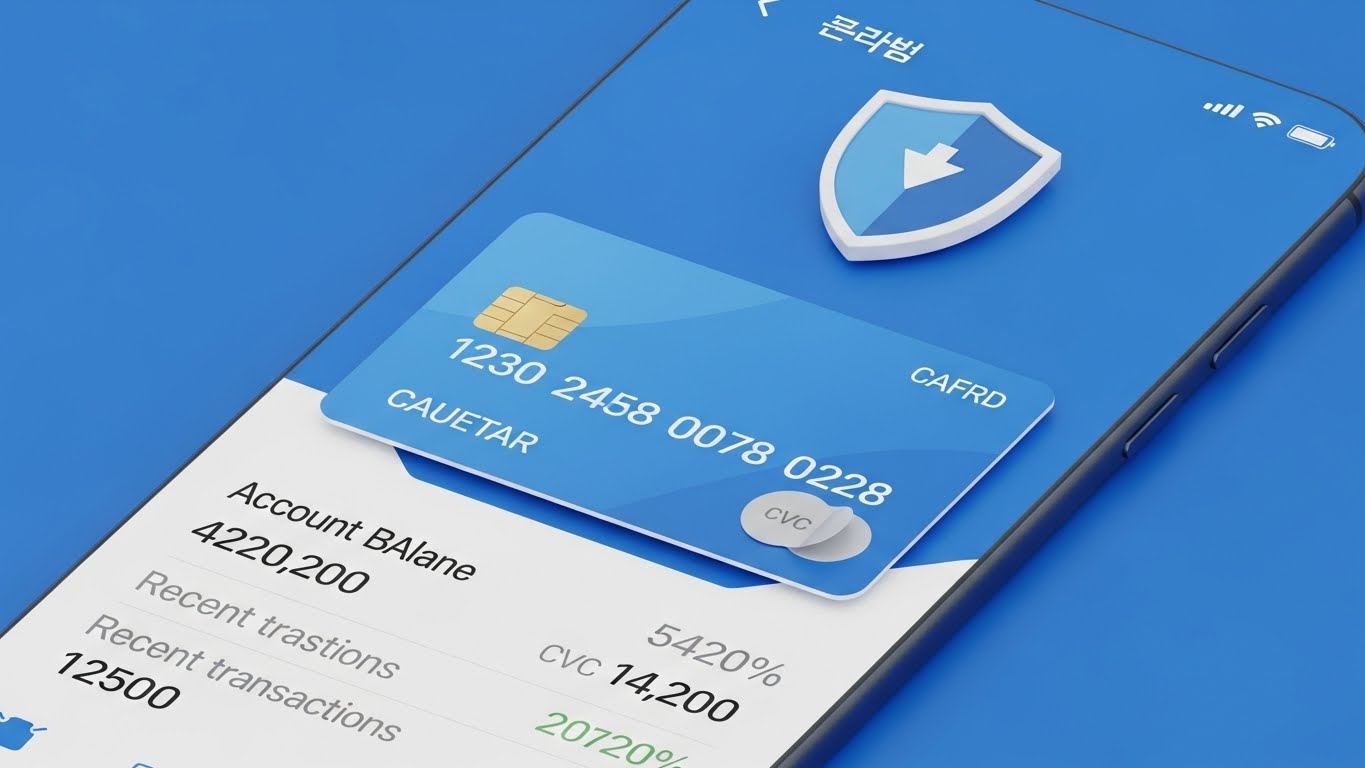 카드보안설정,금융사기예방