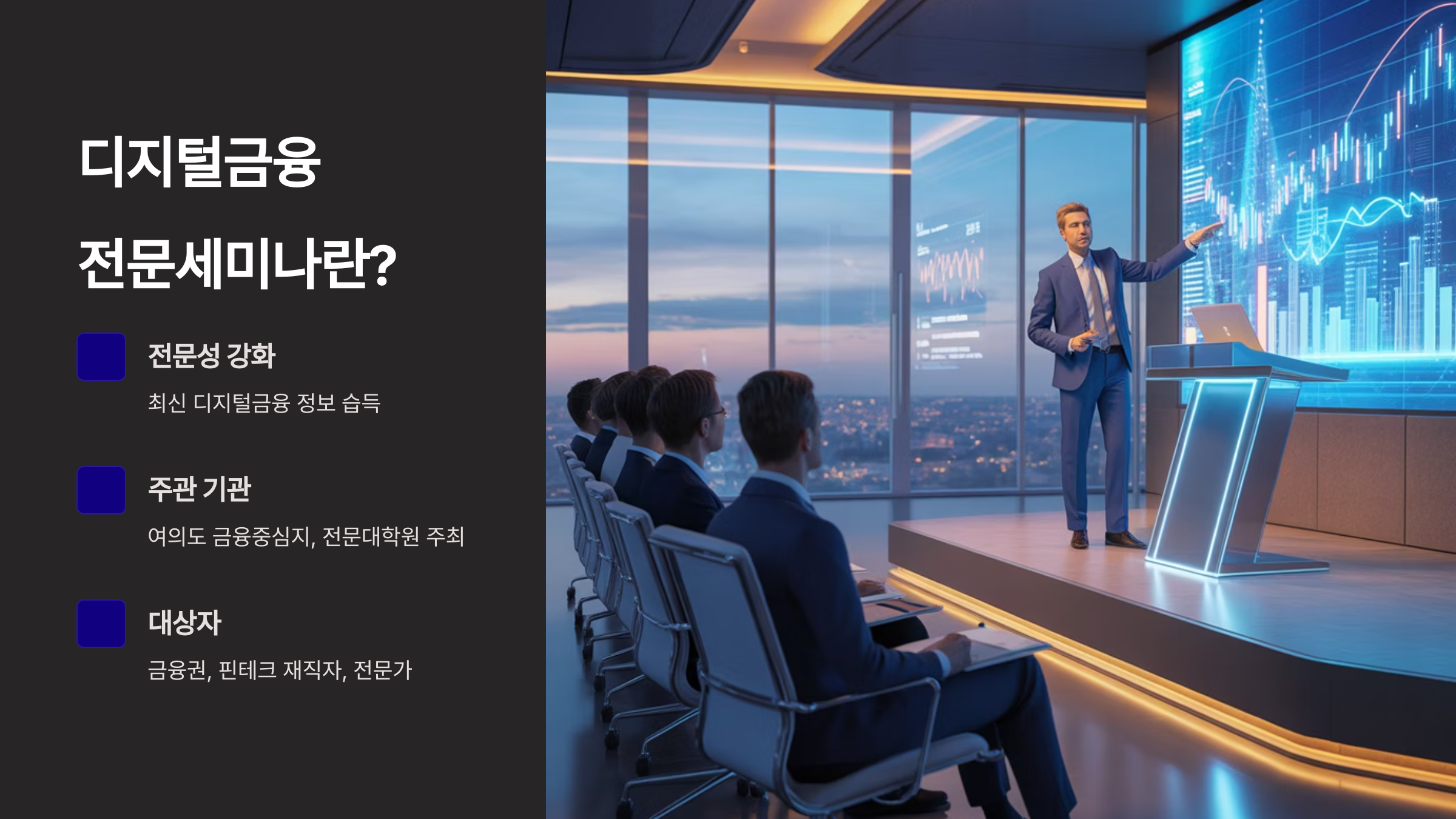 디지털금융 전문세미나란?