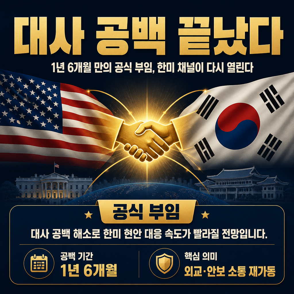 대사 공백 끝났다