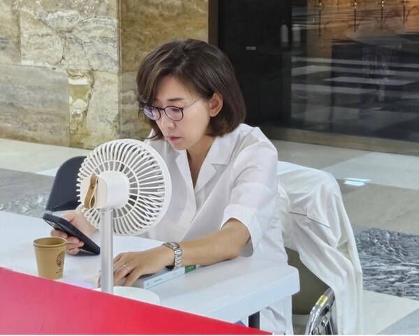나경원 숙식농성 논란