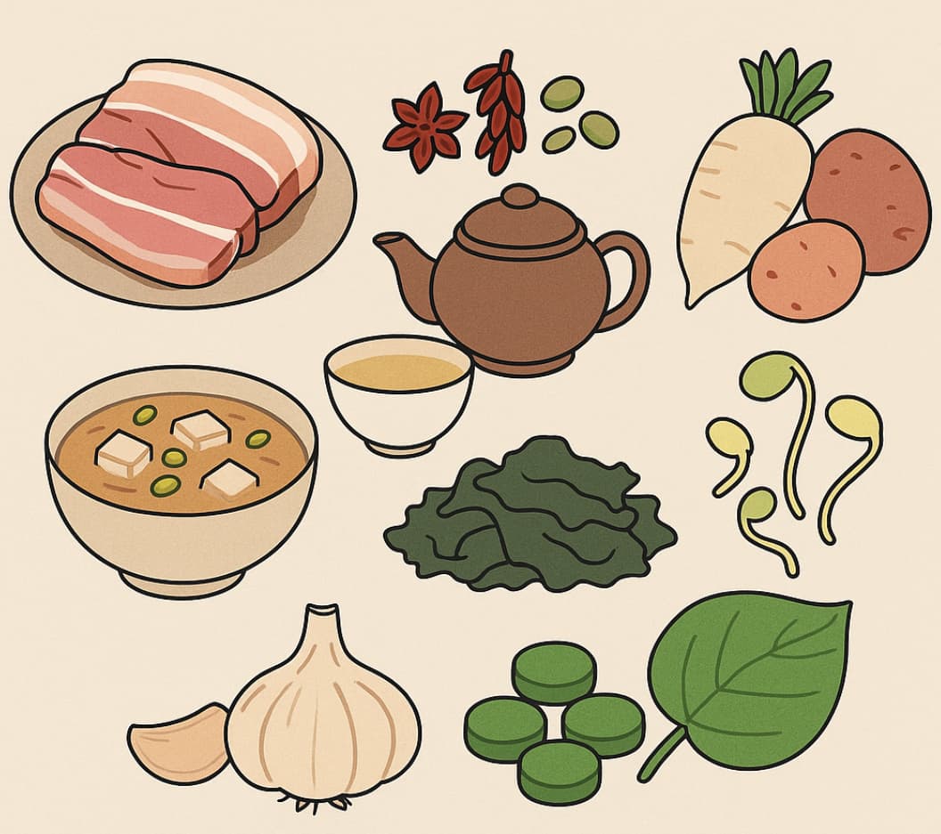 황사·미세먼지 많은 날, 추천하는 음식 7가지 그림