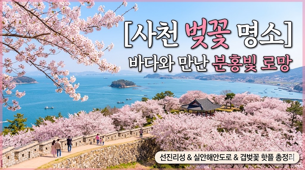 사천 벚꽃 명소