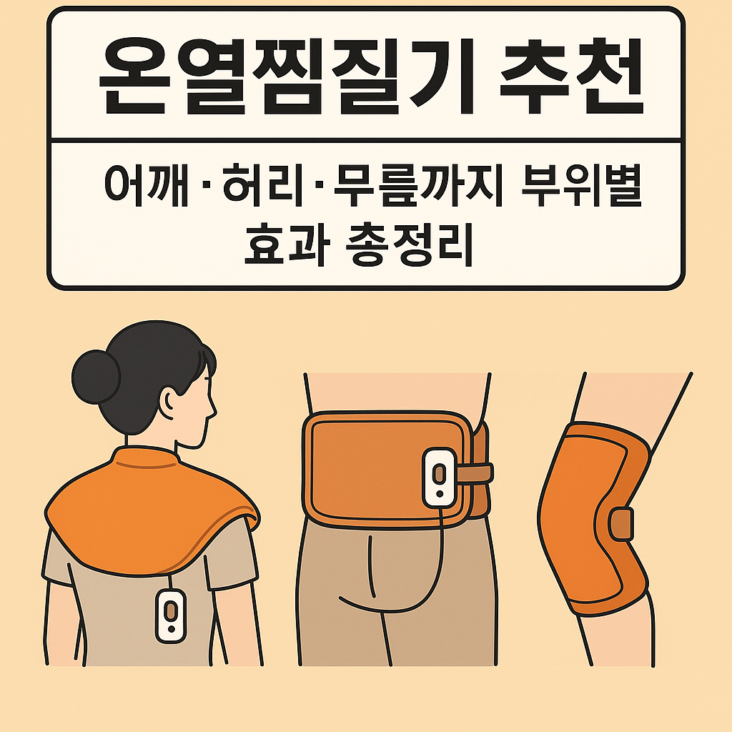 온열찜질기-추천-어깨-허리-무릎
