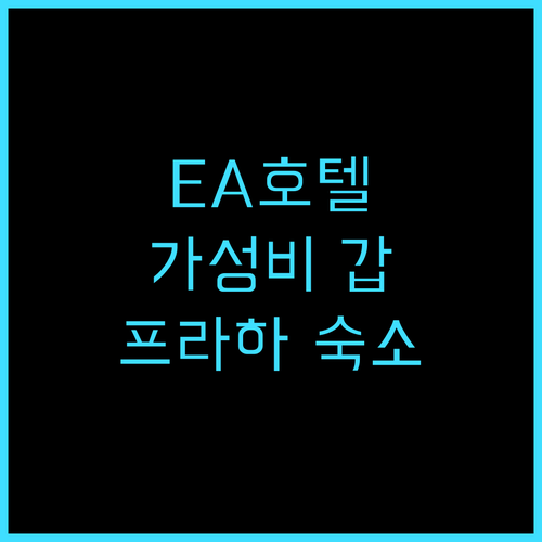 EA 호텔 로코코 솔직 추천 후기! ..