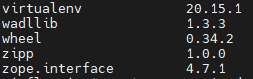 virtualenv 설치 확인