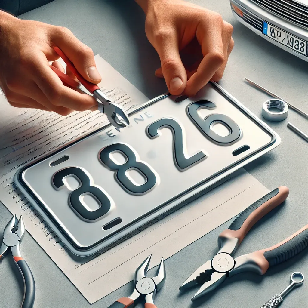 자동차 번호판 교체 절차와 준비 사항