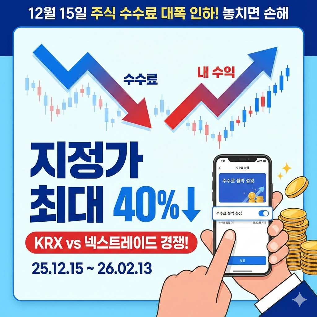 12월 15일 주식거래수수료 인하