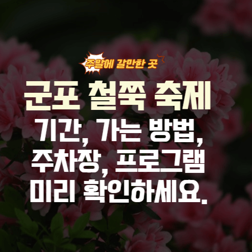 군포 철쭉 축제