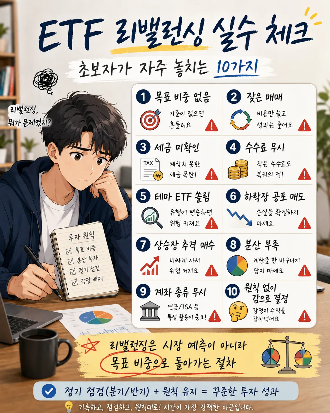 ETF 리밸런싱 실수 체크