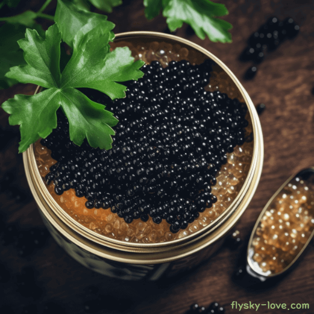 세계3대 진미 중 하나인 캐비아