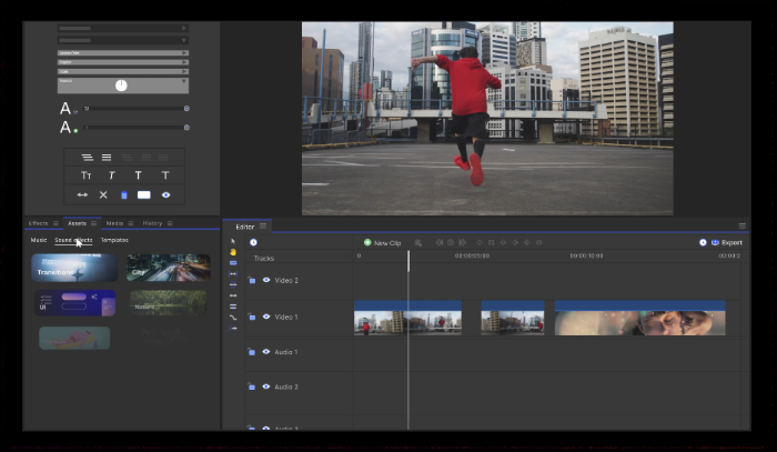 무료 동영상 편집 프로그램 추천, 히트 필름
