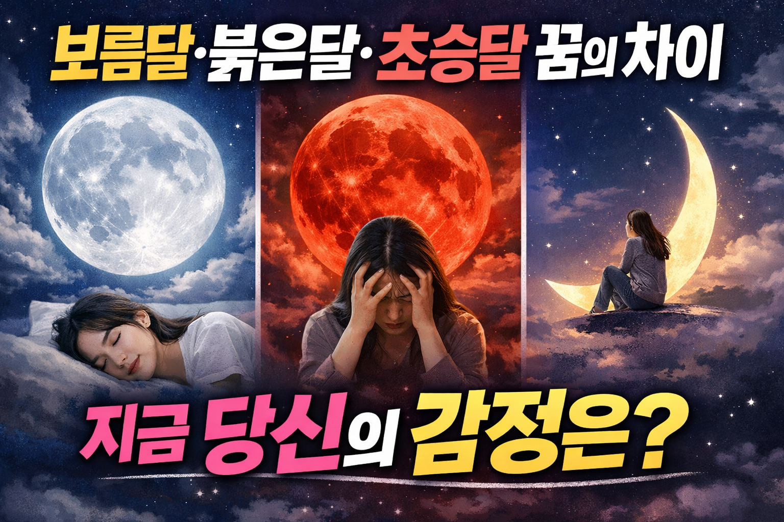 달을 보는 꿈