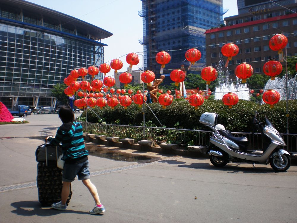 2008년 5월 15일 부산역 풍경