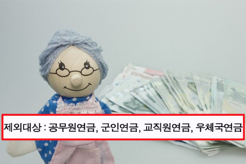 노령연금 제외대상