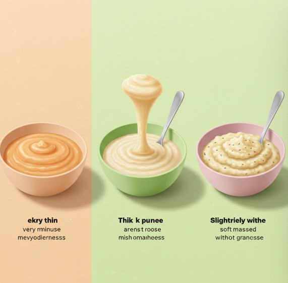 질감&middot;식감 단계별 올바른 전환