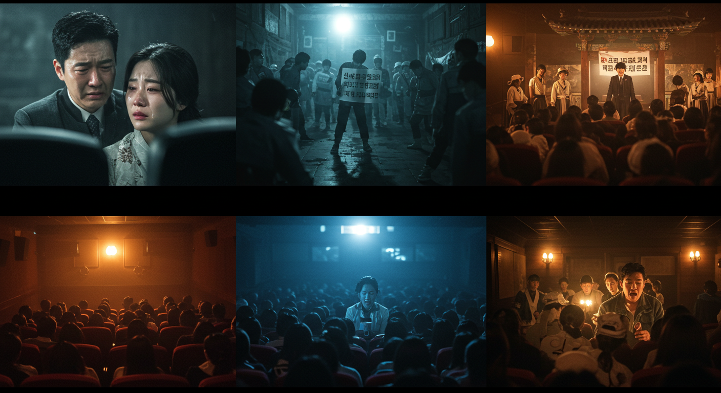 한국 영화의 인기 요소와 장르 (감정, 메시지, 장르 다양성)