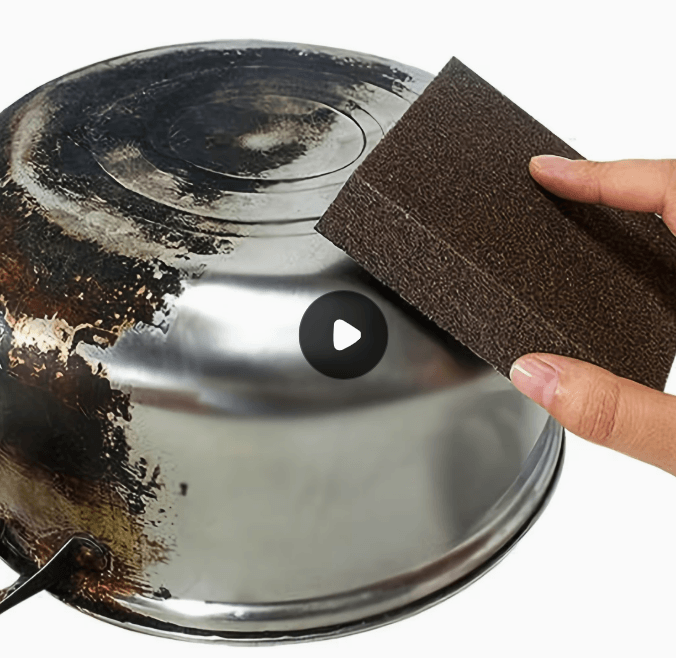 냄비 바닥 찌든 때 제거